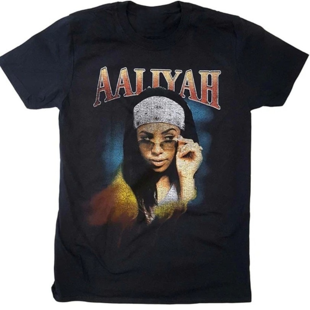 Black Unisex Aaliyah Shirt